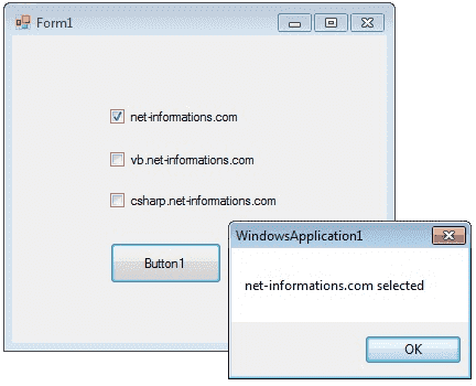 C Checkbox Control