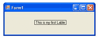 C# label