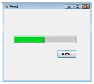 voortgangsbalk in Windows-toepassing met alleen c