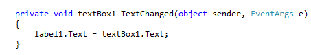 Textbox textchanged event
