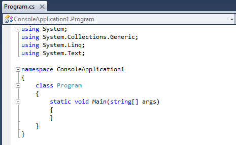 pass parameters to console app visual studio